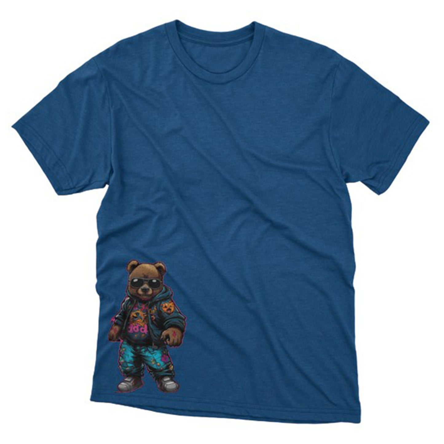 Bear Baskılı T-Shirt / Bear 129