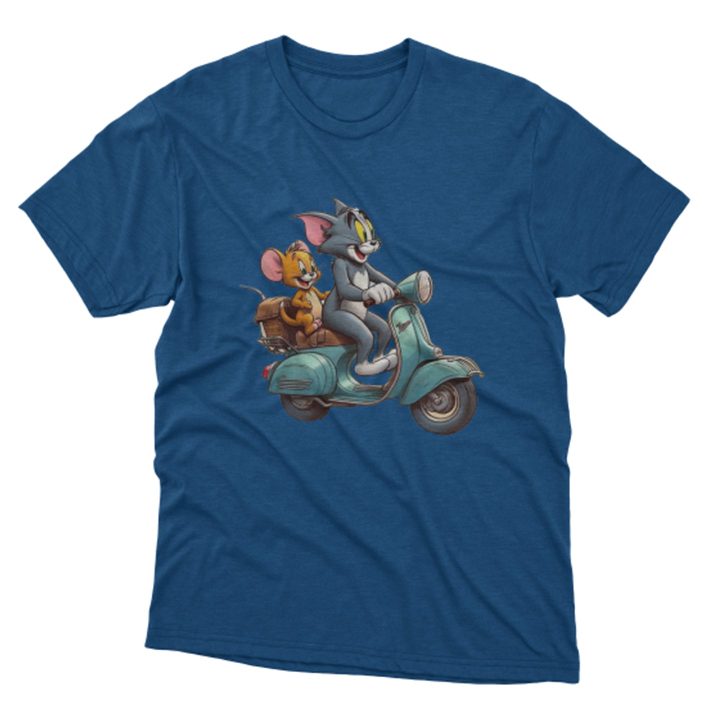 Tom & Jerry Baskılı T-Shirt / Tom & Jerry 143