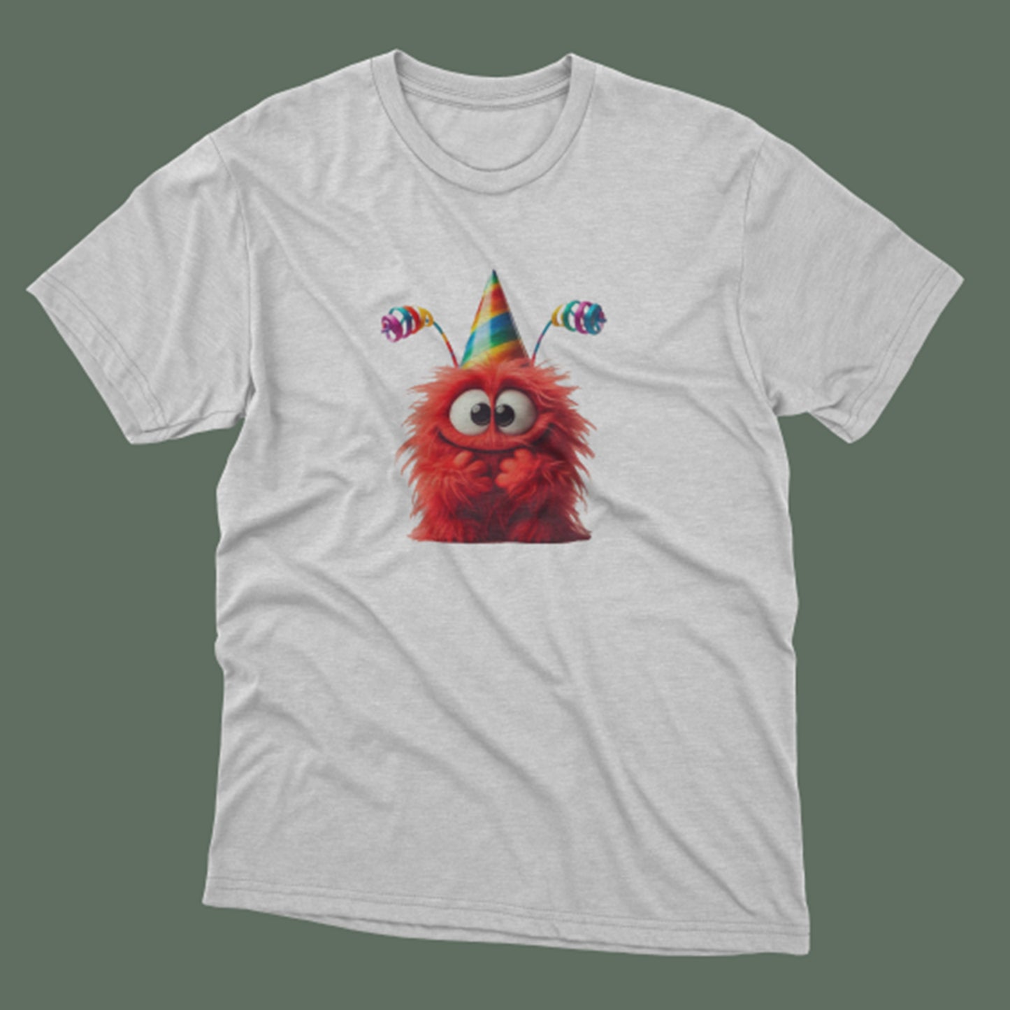 Monster Baskılı T-Shirt / Original 166