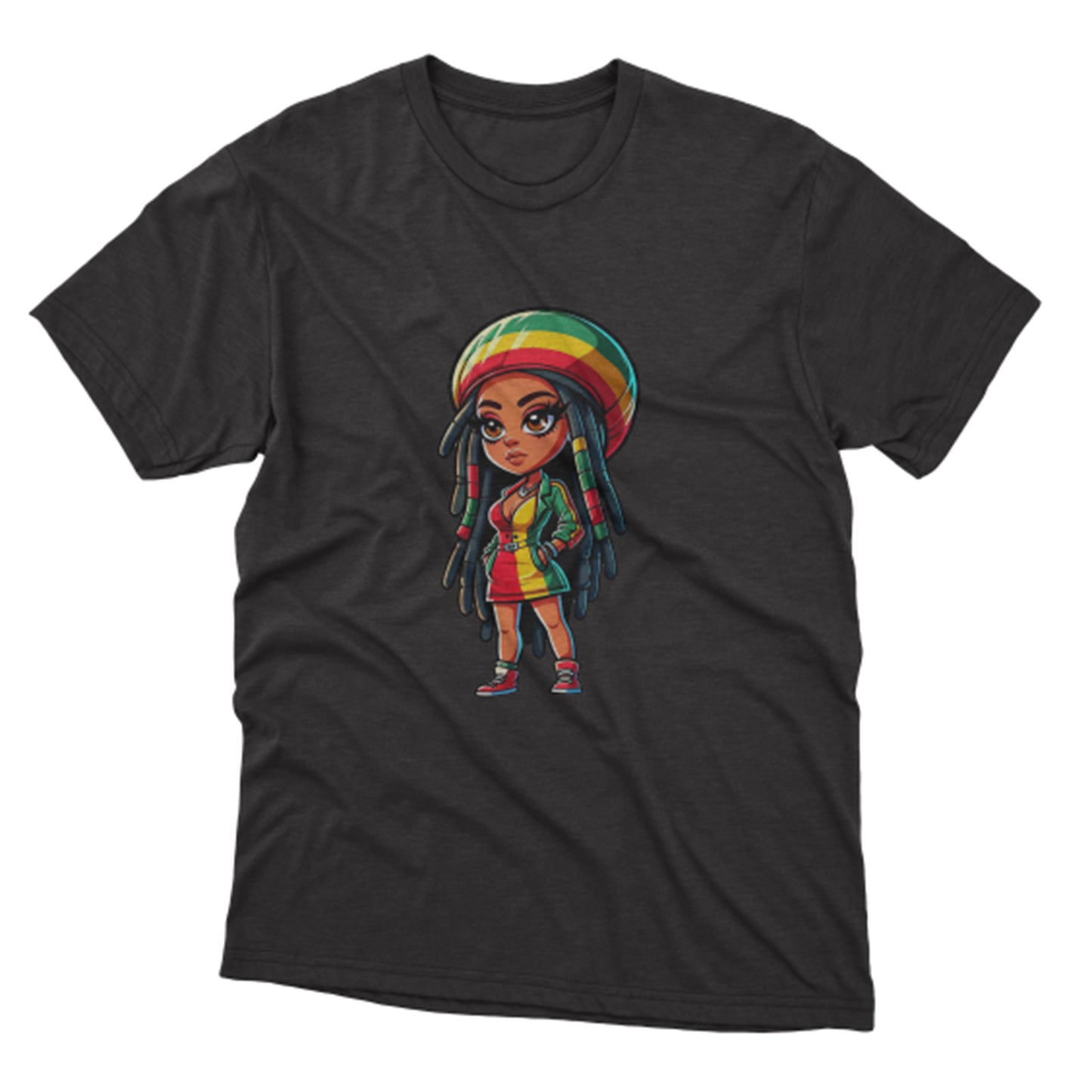Reggae girl Baskılı T-Shirt / Original 192