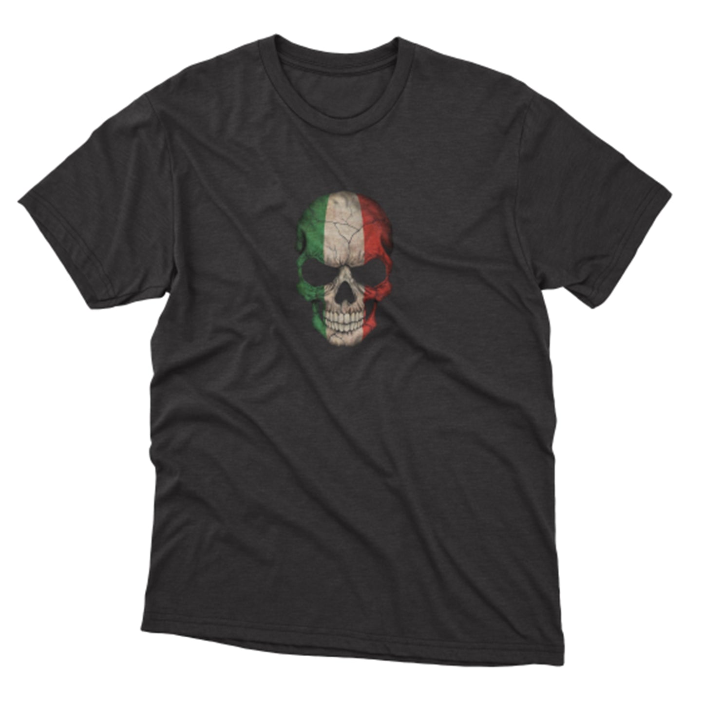 Kuru Kafa Baskılı T-Shirt / Skull 195