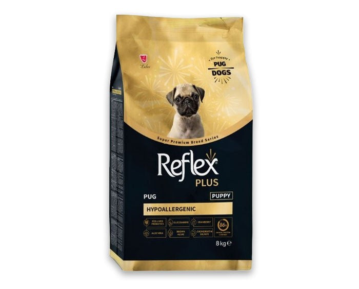 Reflex Plus Pug Hypoallergenic Tavuklu Yavru Köpek Maması 1,5 veya 8 Kg