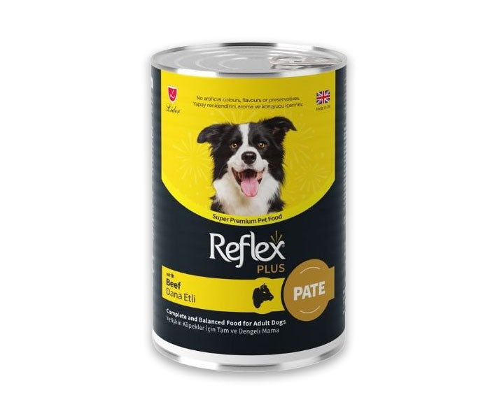 Reflex Plus Pate İçinde Dana Etli Yetişkin Konserve Köpek Maması 400 Gr