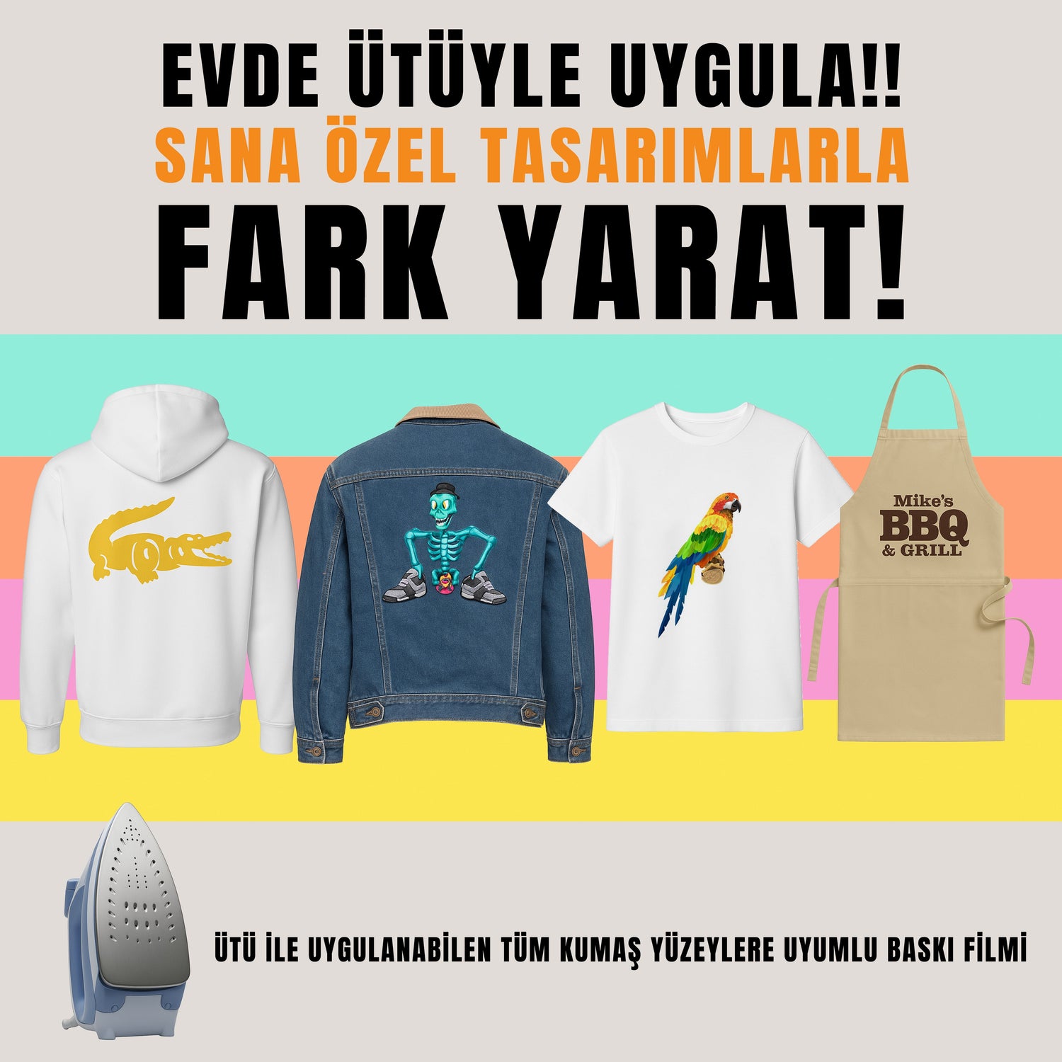 Evde Kendin Yap Stickerlar