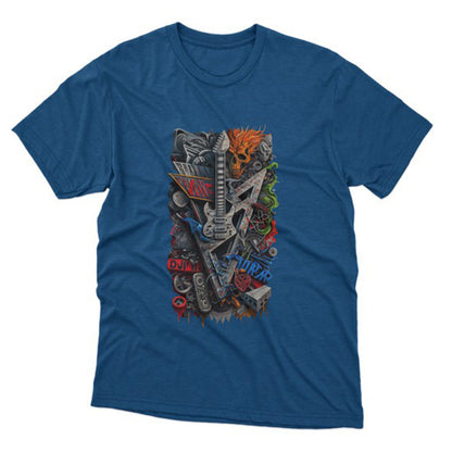 Rock Baskılı T-Shirt / Rock 111