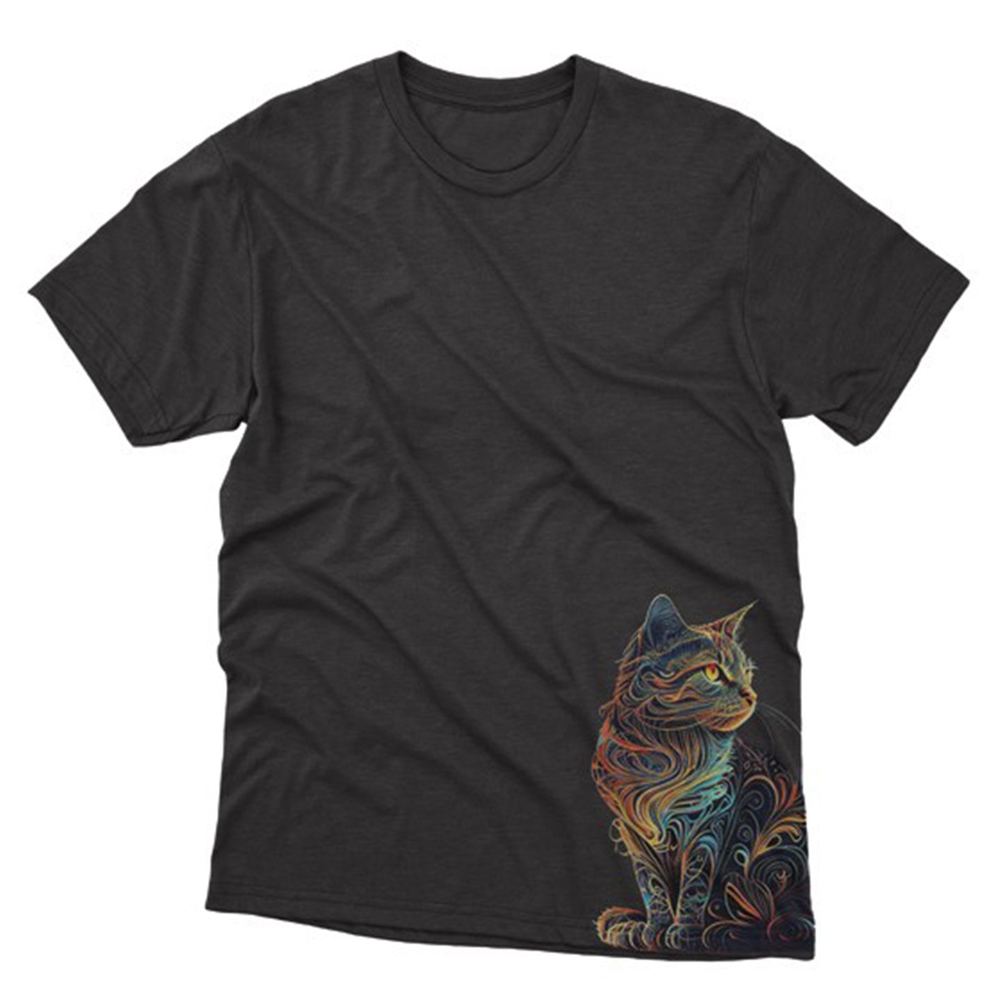 Kedi Baskılı T-Shirt / Cat 122