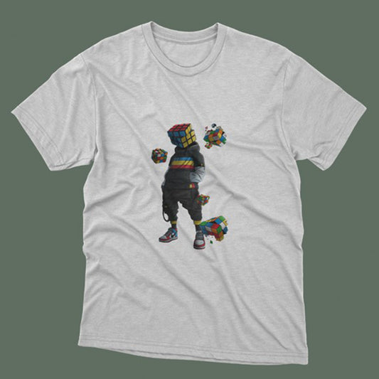 Akıl Küpü Baskılı T-Shirt / Original 125