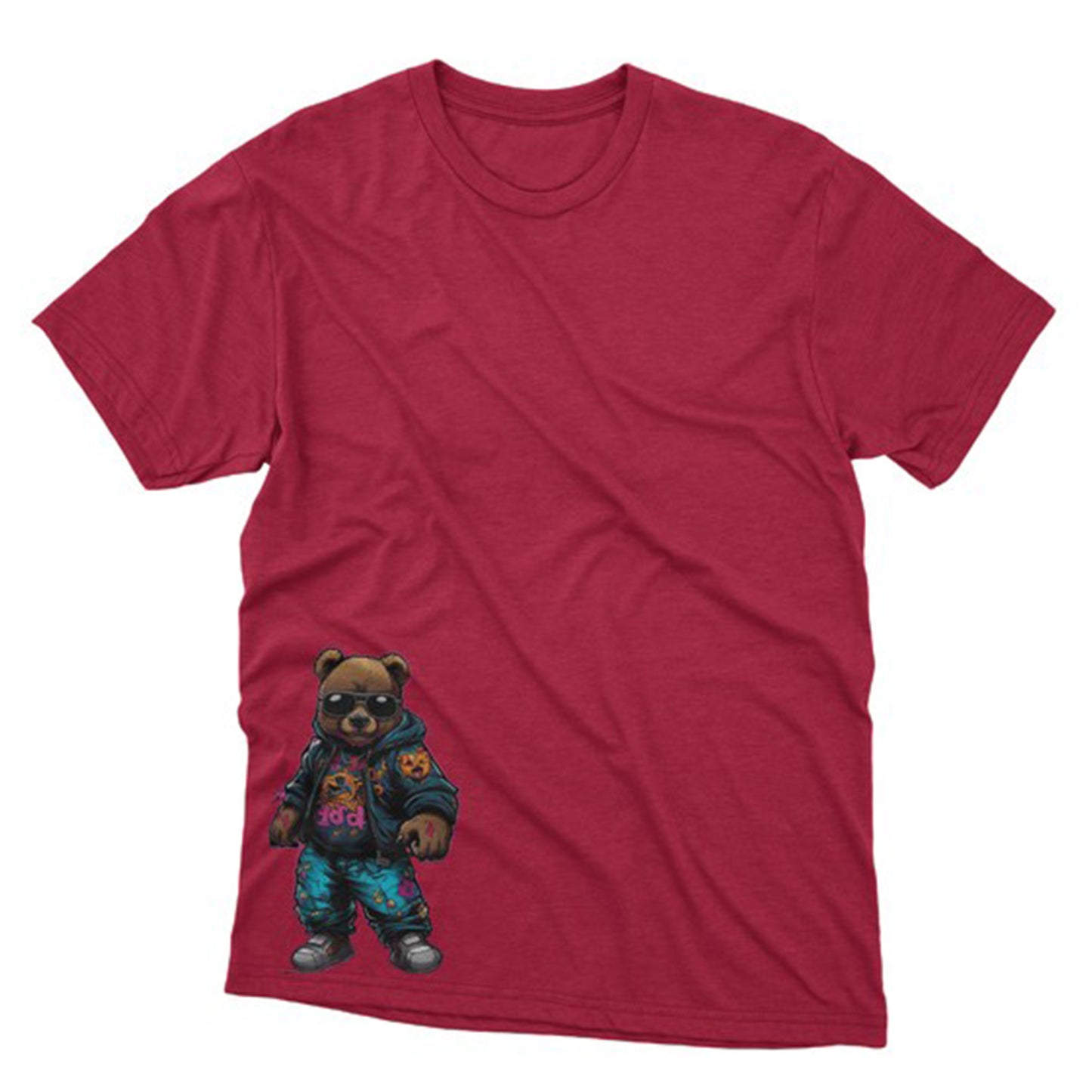 Bear Baskılı T-Shirt / Bear 129