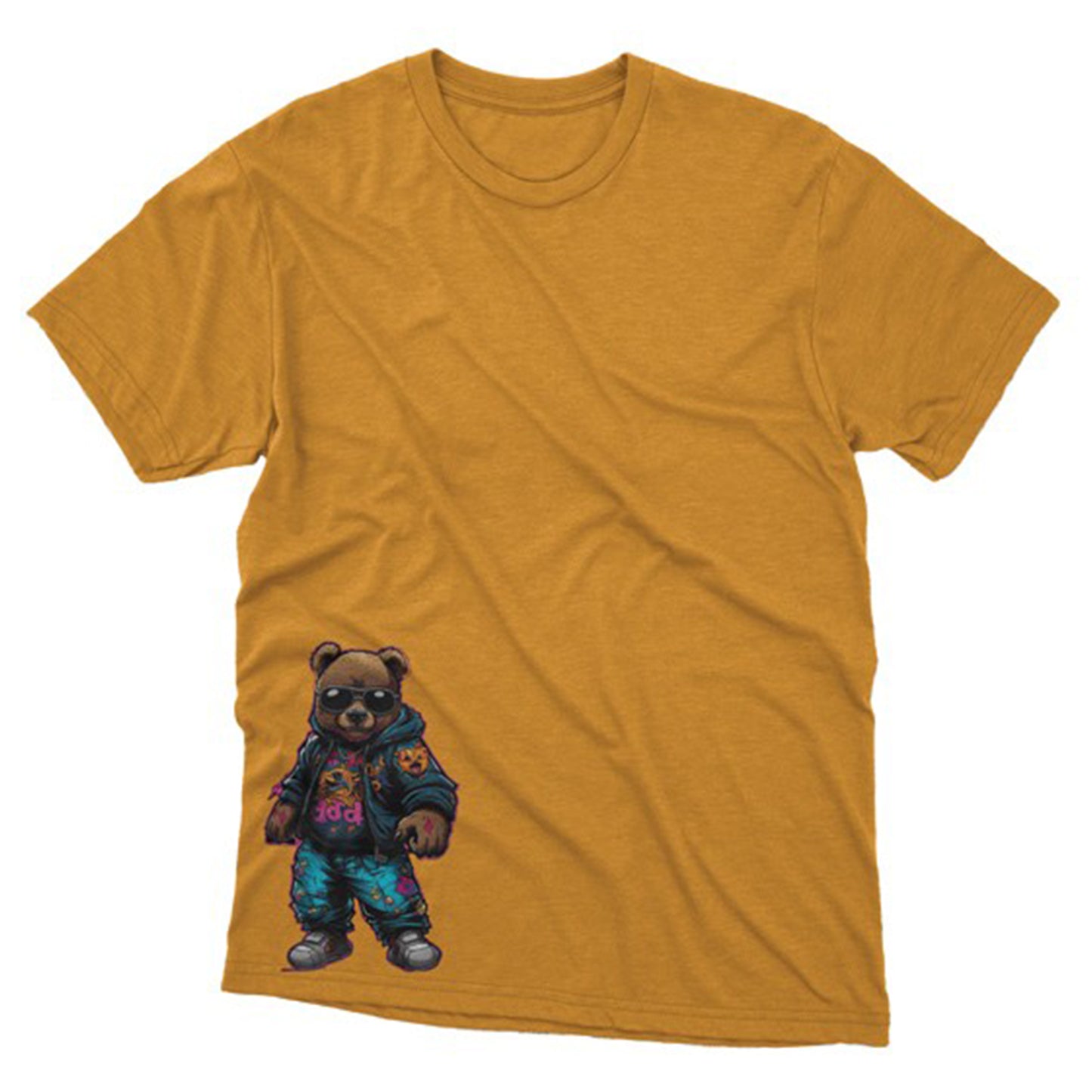 Bear Baskılı T-Shirt / Bear 129