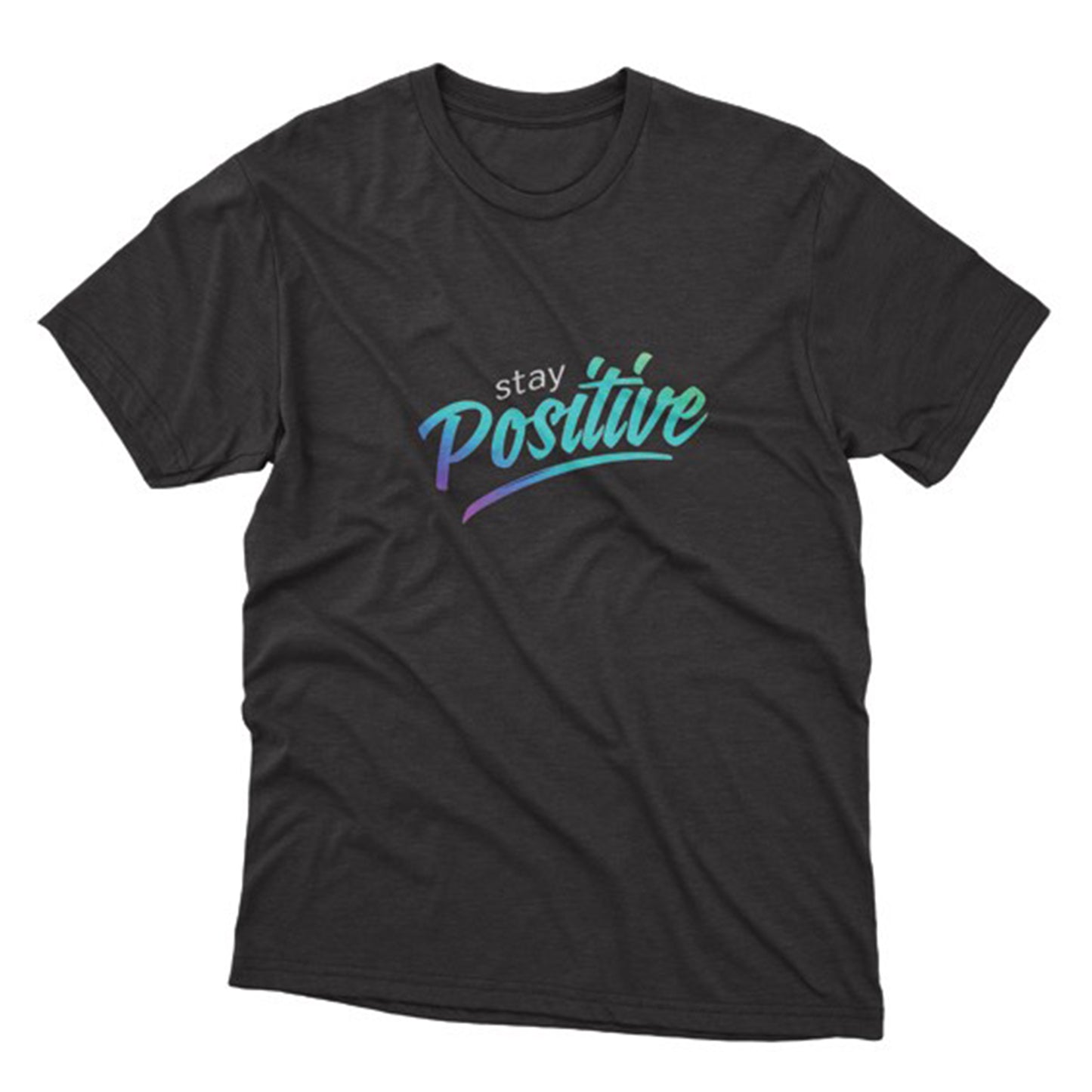 Positive Baskılı T-Shirt / Text 131