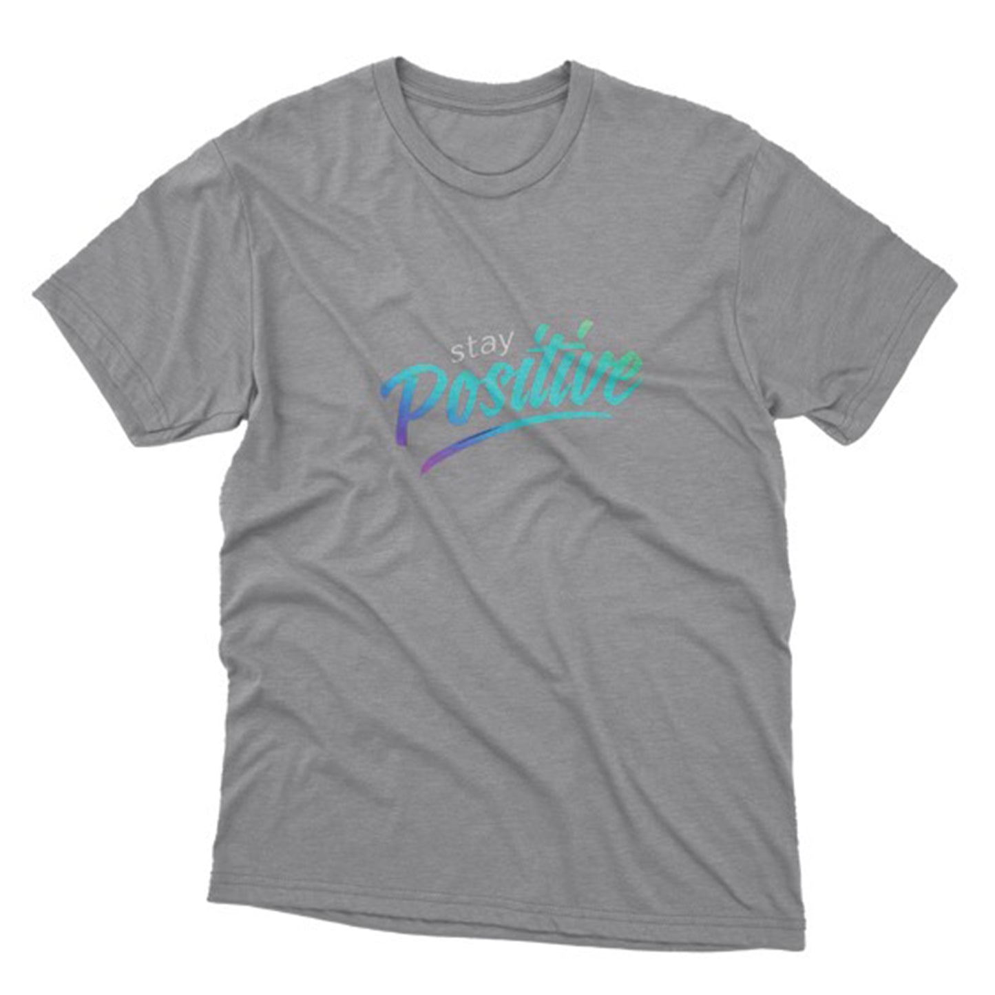 Positive Baskılı T-Shirt / Text 131