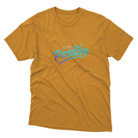 Positive Baskılı T-Shirt / Text 131