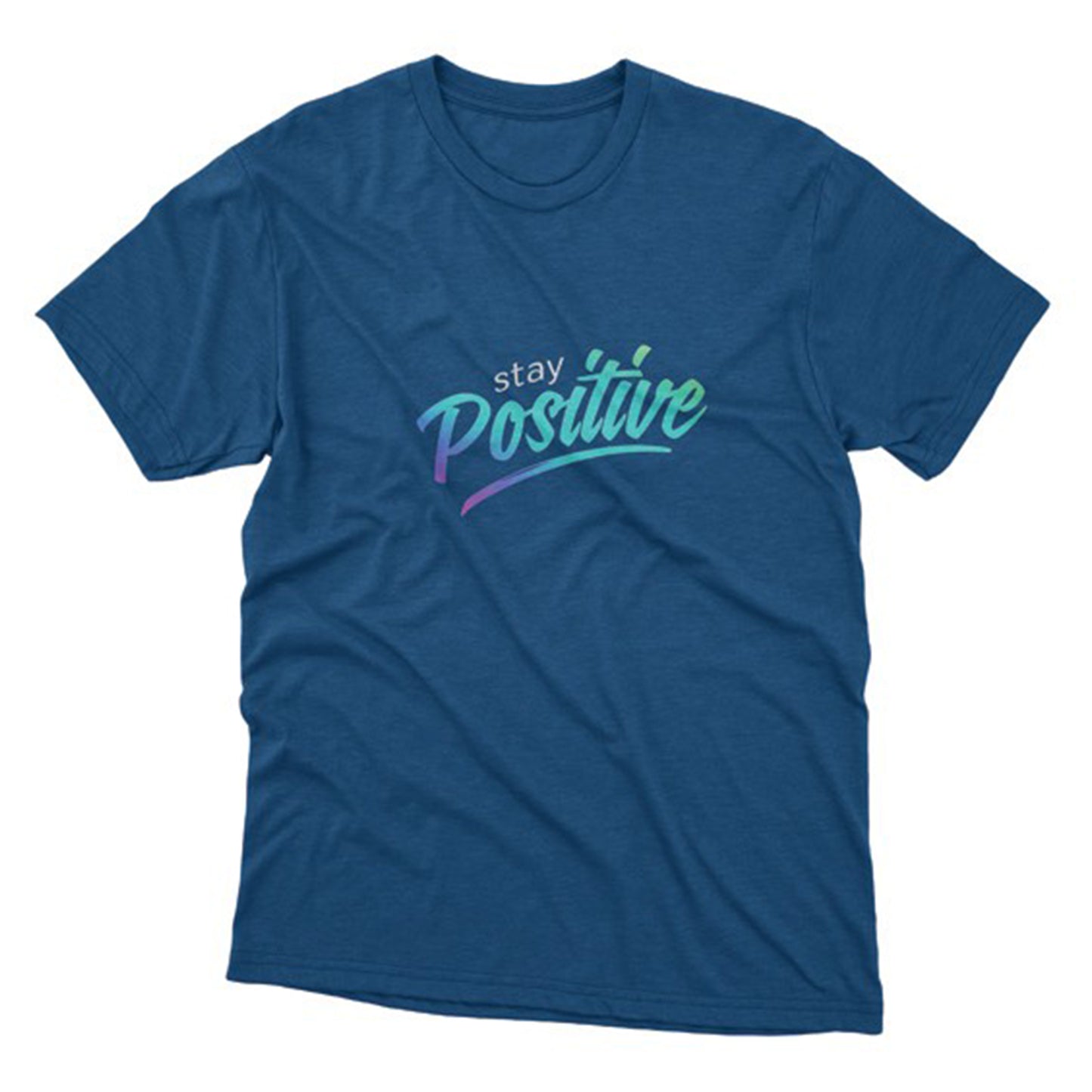 Positive Baskılı T-Shirt / Text 131