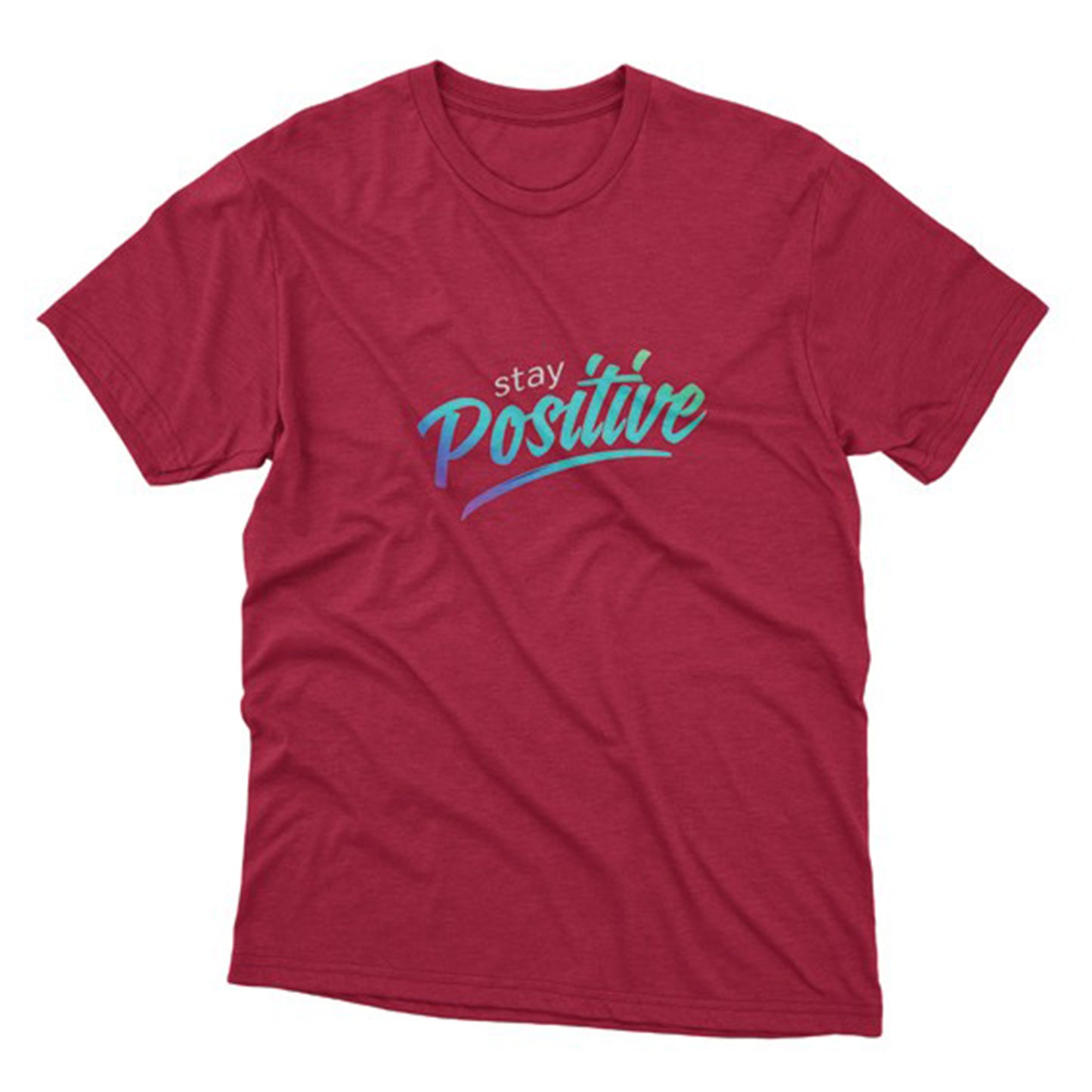 Positive Baskılı T-Shirt / Text 131