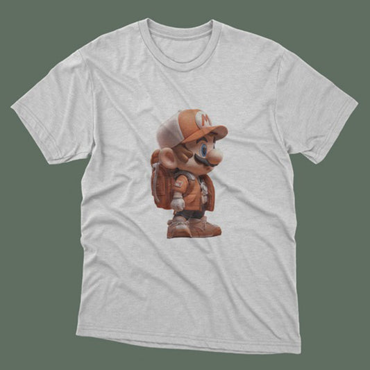 Super Mario Baskılı T-Shirt / Super Mario 136