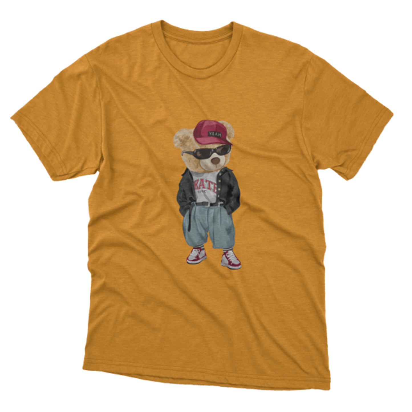 Bear Baskılı T-Shirt / Bear 138