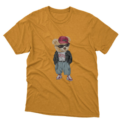 Bear Baskılı T-Shirt / Bear 138