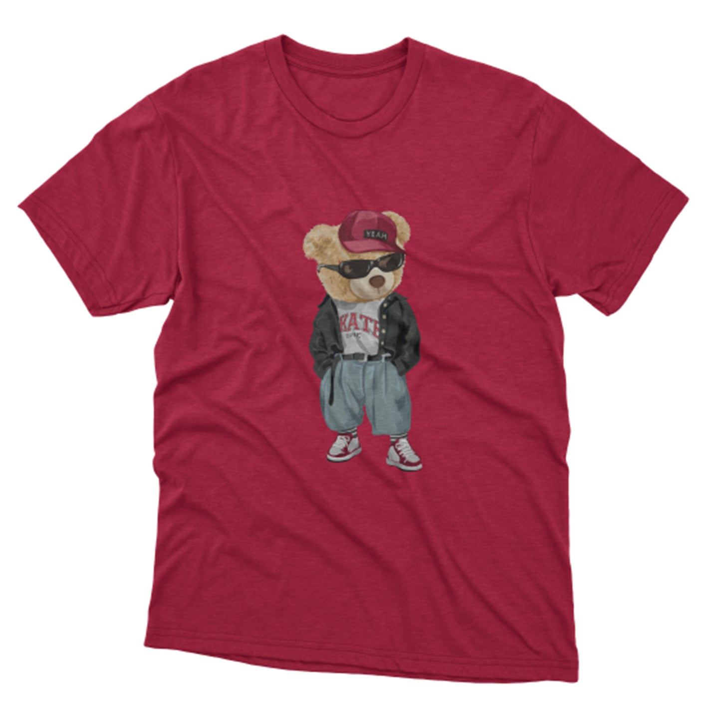 Bear Baskılı T-Shirt / Bear 138