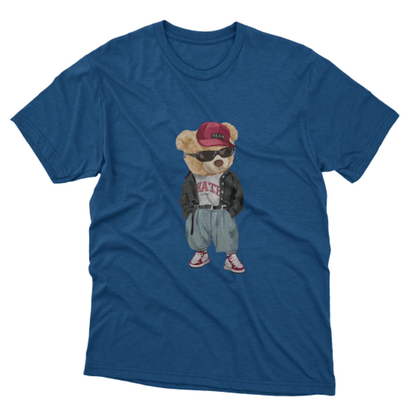 Bear Baskılı T-Shirt / Bear 138