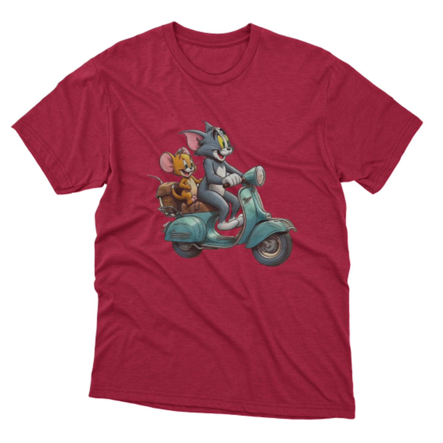 Tom & Jerry Baskılı T-Shirt / Tom & Jerry 143