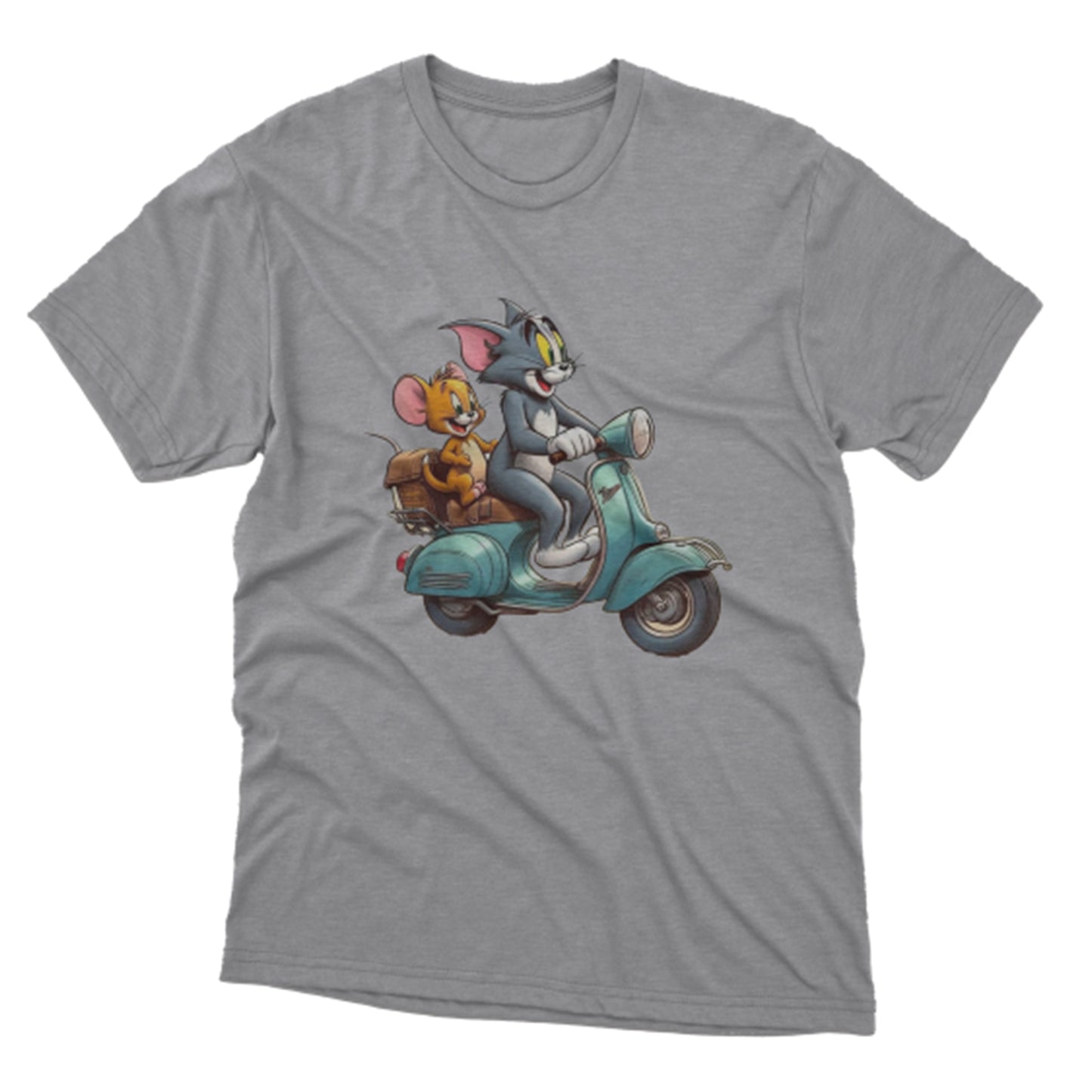 Tom & Jerry Baskılı T-Shirt / Tom & Jerry 143