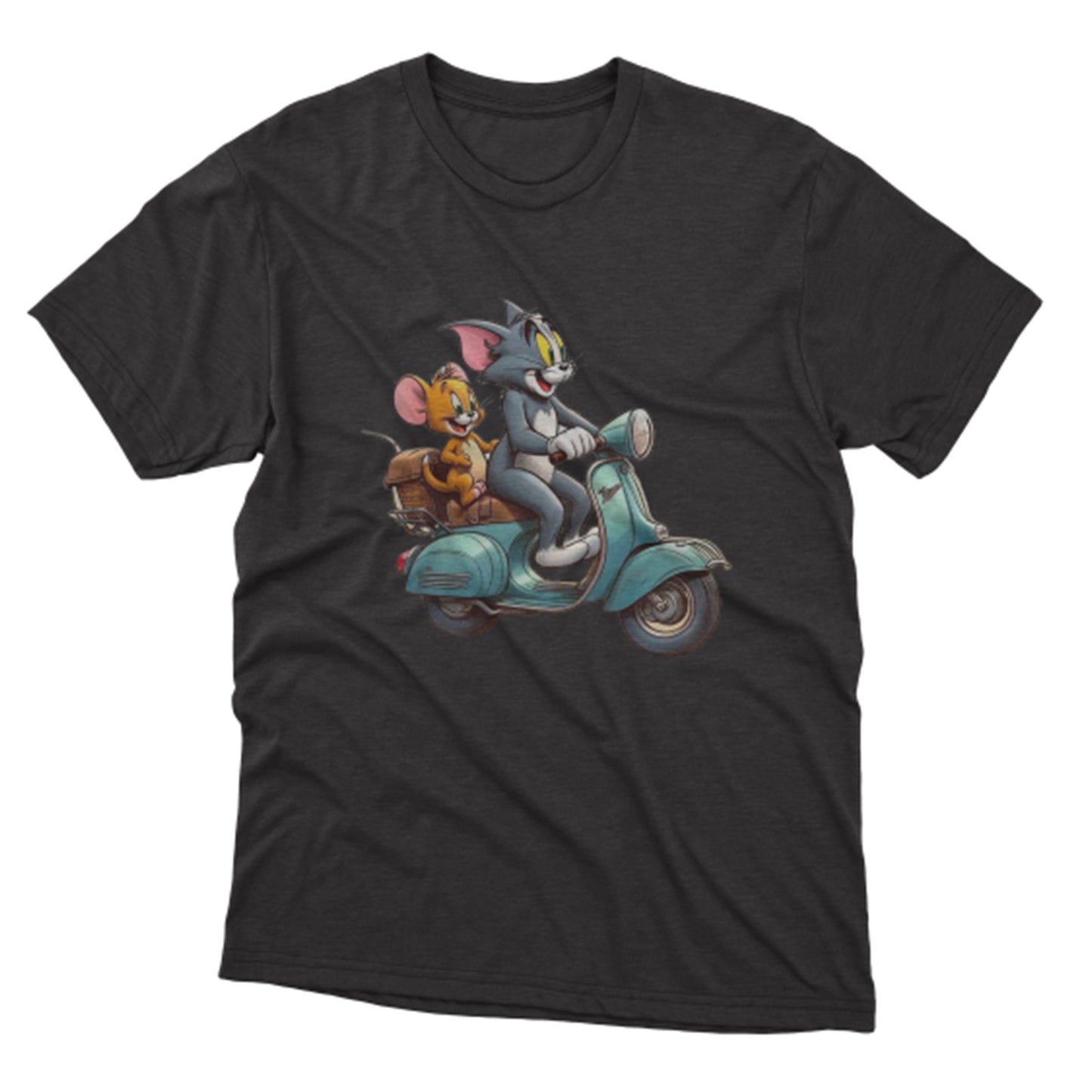 Tom & Jerry Baskılı T-Shirt / Tom & Jerry 143