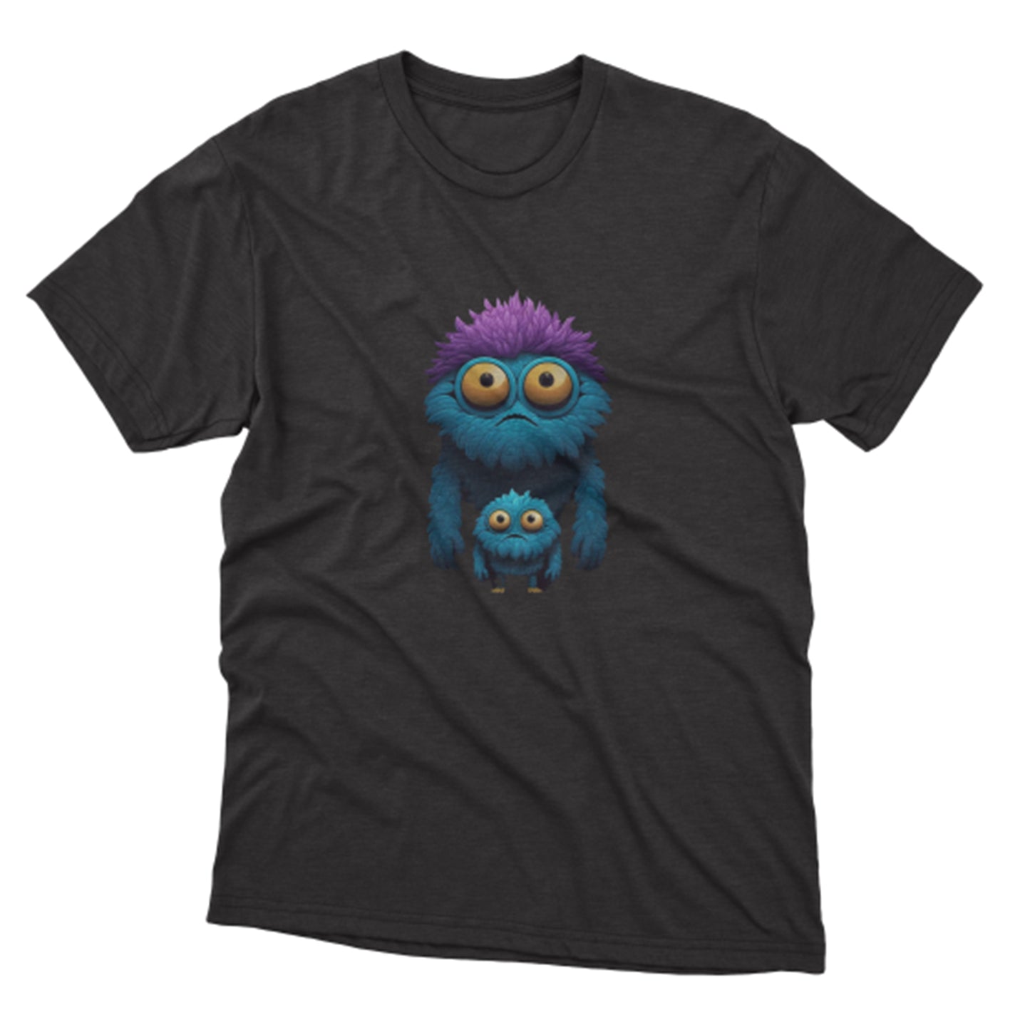 Sevimli Canavar Baskılı T-Shirt / Original 145