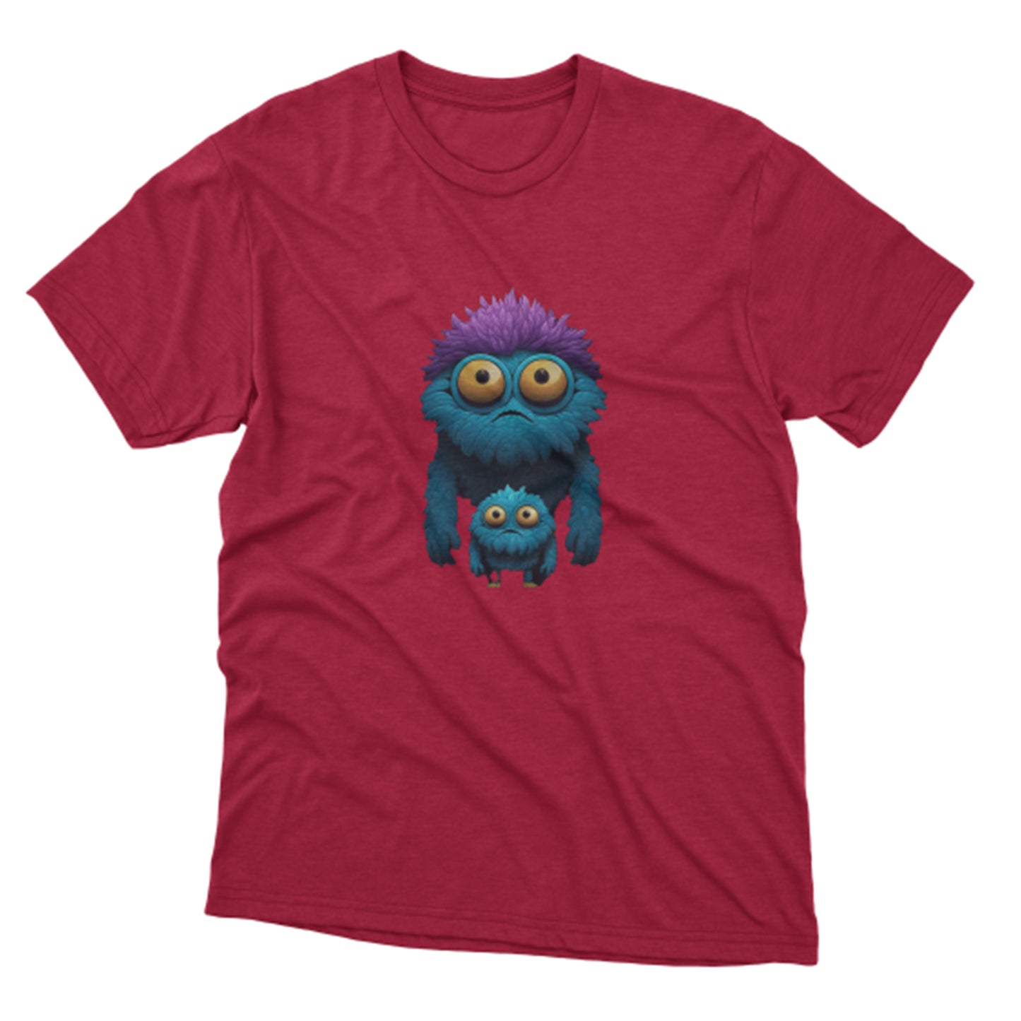 Sevimli Canavar Baskılı T-Shirt / Original 145