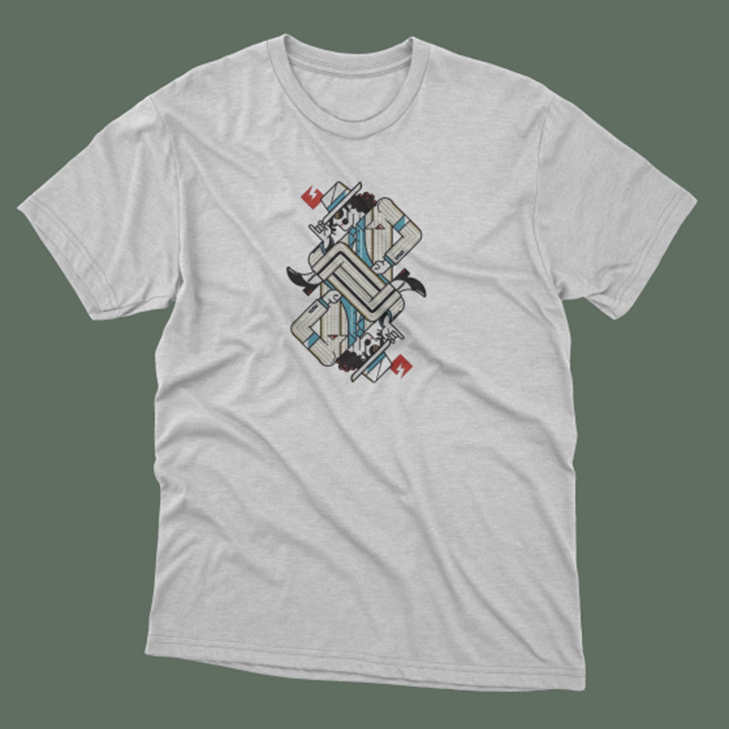 M. Joker Baskılı T-Shirt / MJ 155