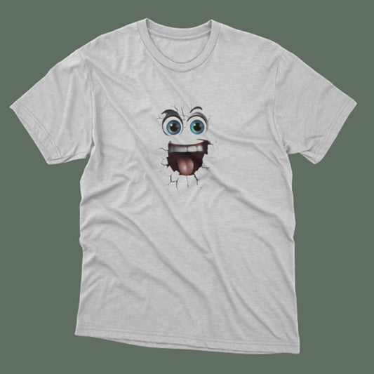 Gülen Surat Baskılı T-Shirt / Original 157