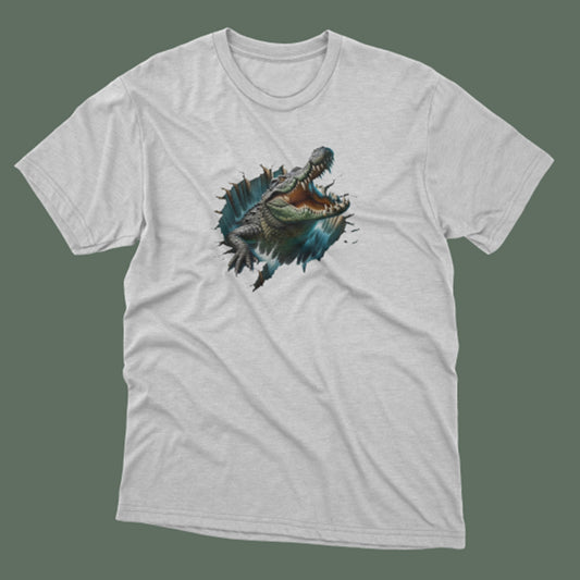 Timsah Baskılı T-Shirt / Original 160