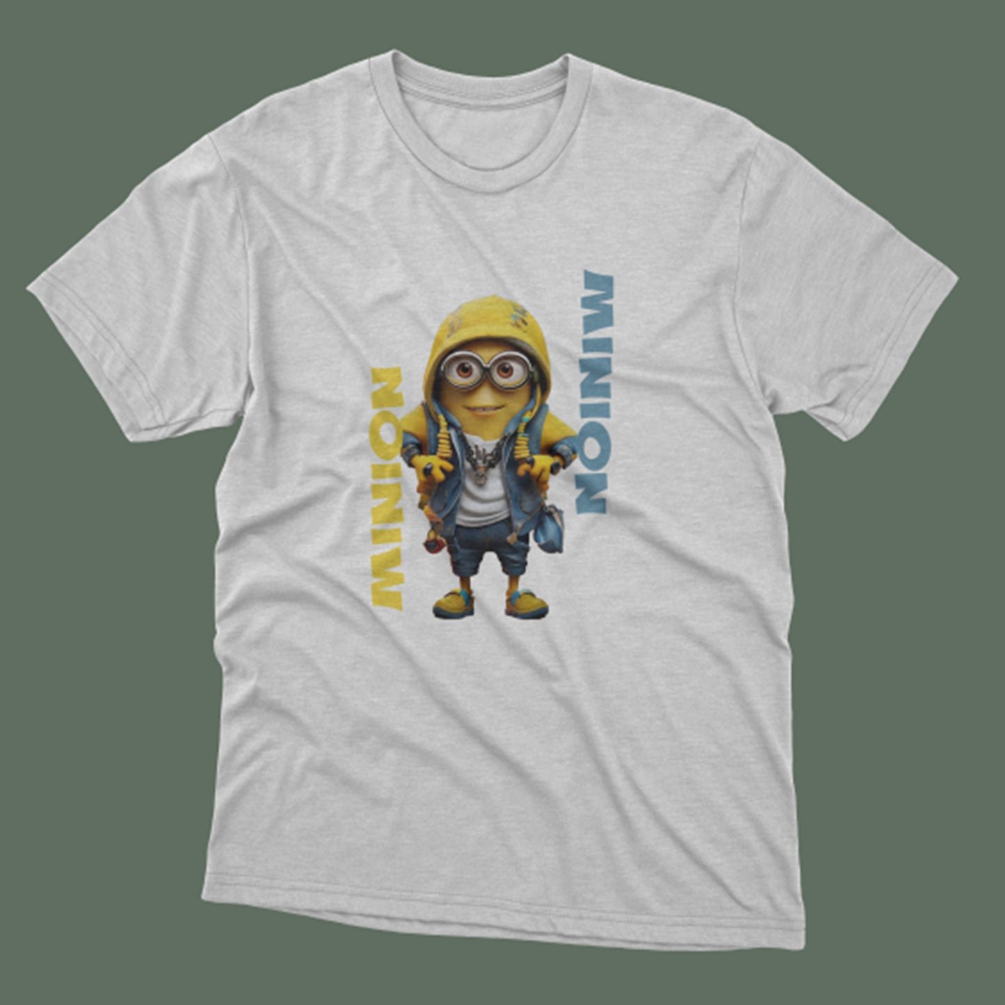 Minions Baskılı T-Shirt / Minions 174