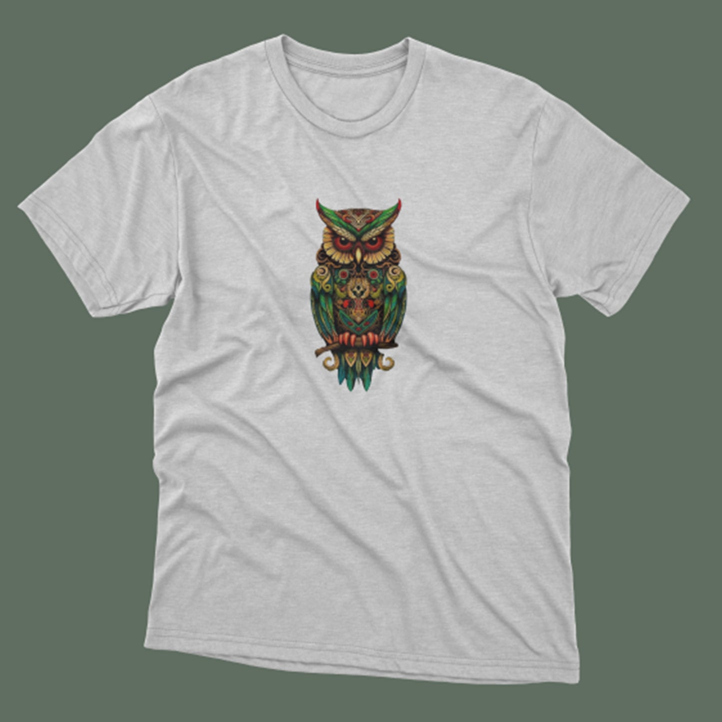 Baykuş Baskılı T-Shirt / Original 181