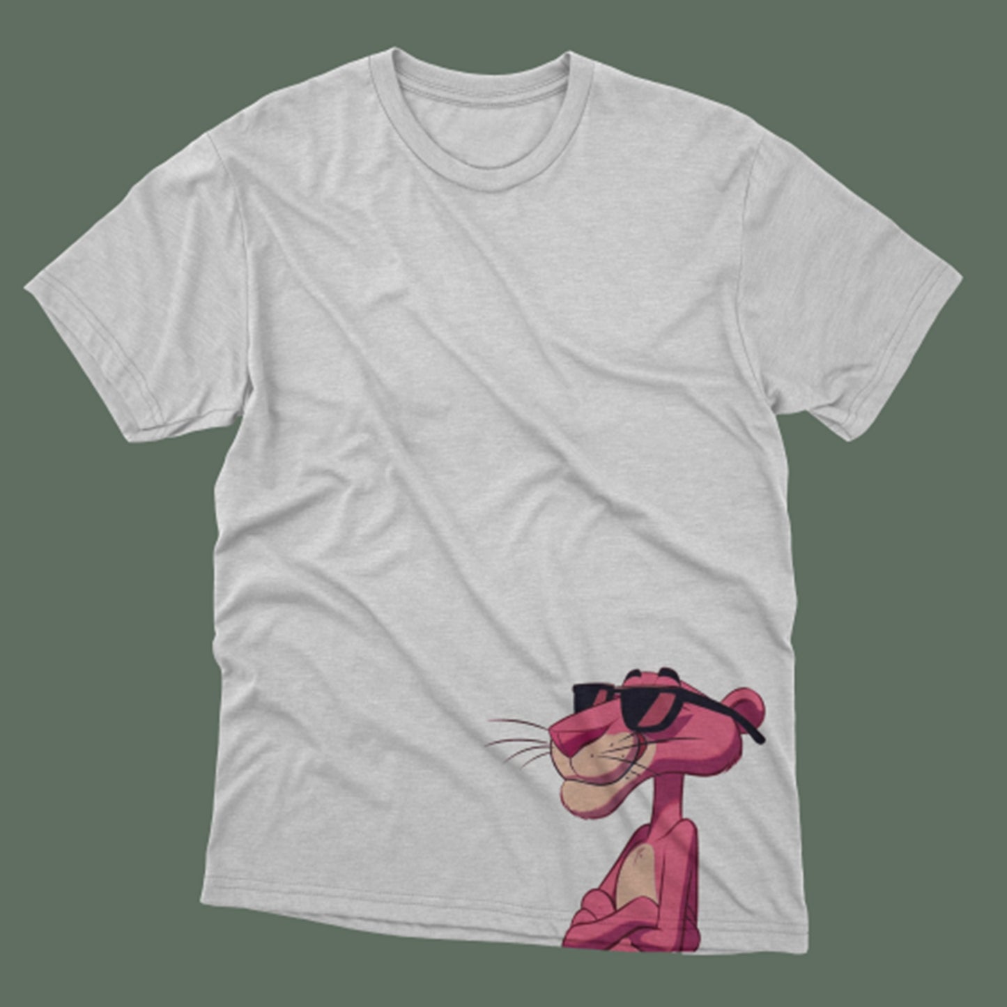 Pembe Panter Baskılı T-Shirt / The Pink Panther 190