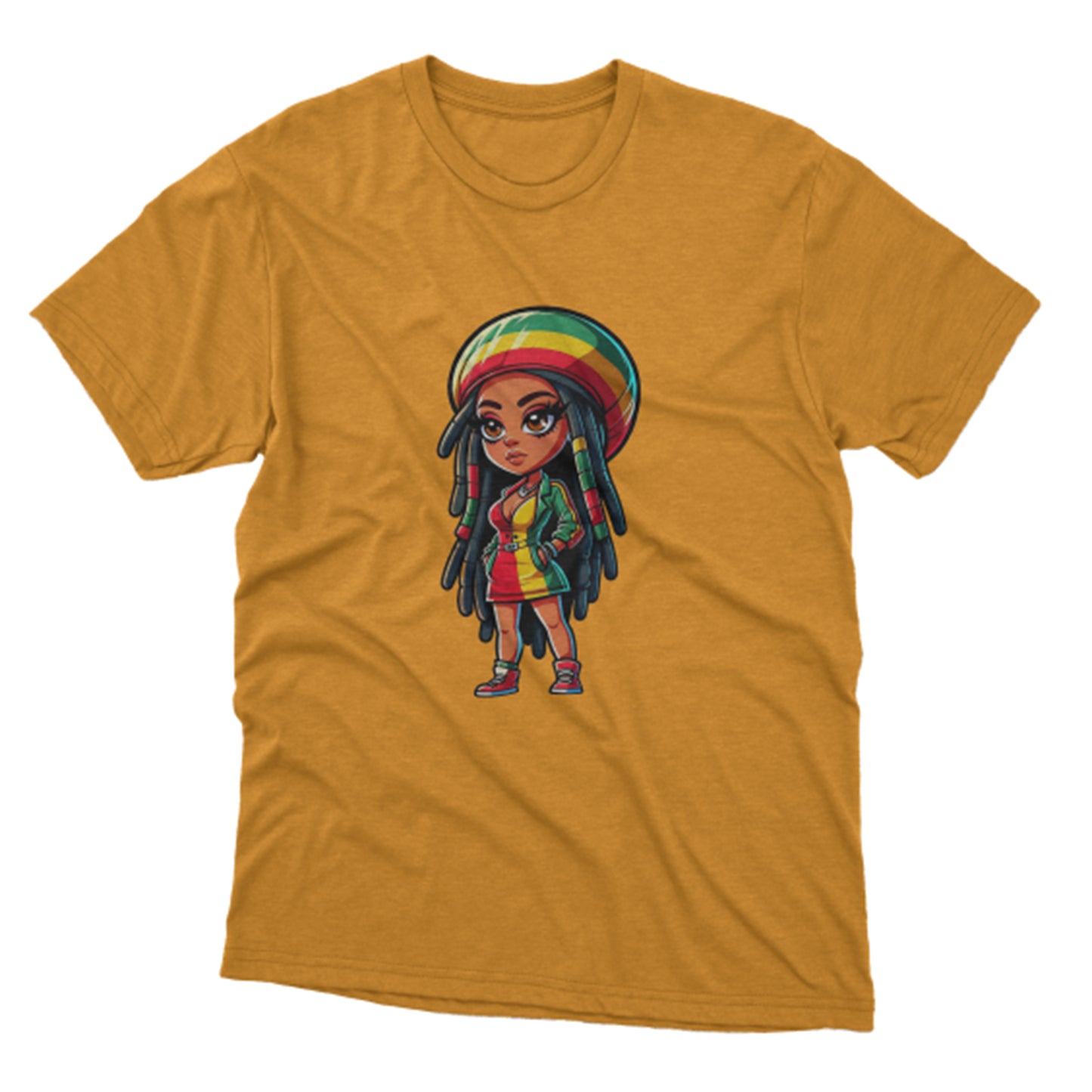 Reggae girl Baskılı T-Shirt / Original 192