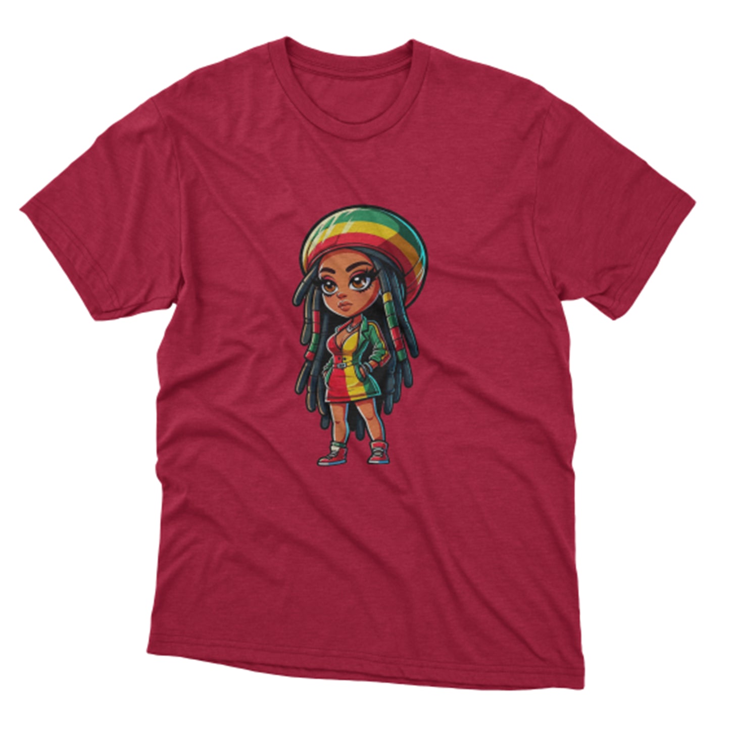 Reggae girl Baskılı T-Shirt / Original 192