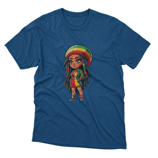 Reggae girl Baskılı T-Shirt / Original 192