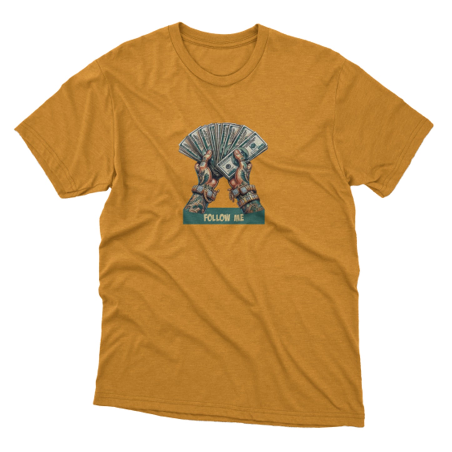 FOLLOW ME Baskılı T-Shirt / Original 197