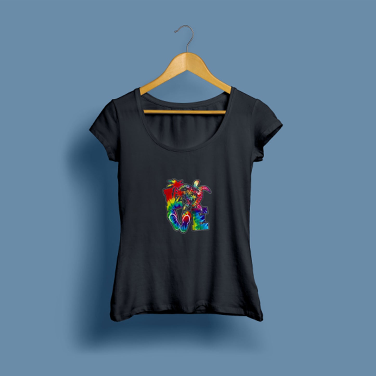 Kadın Love baskılı T-Shirt / Original 105