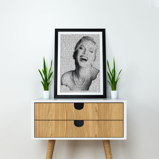 Sezen Aksu Tipografik Tablo