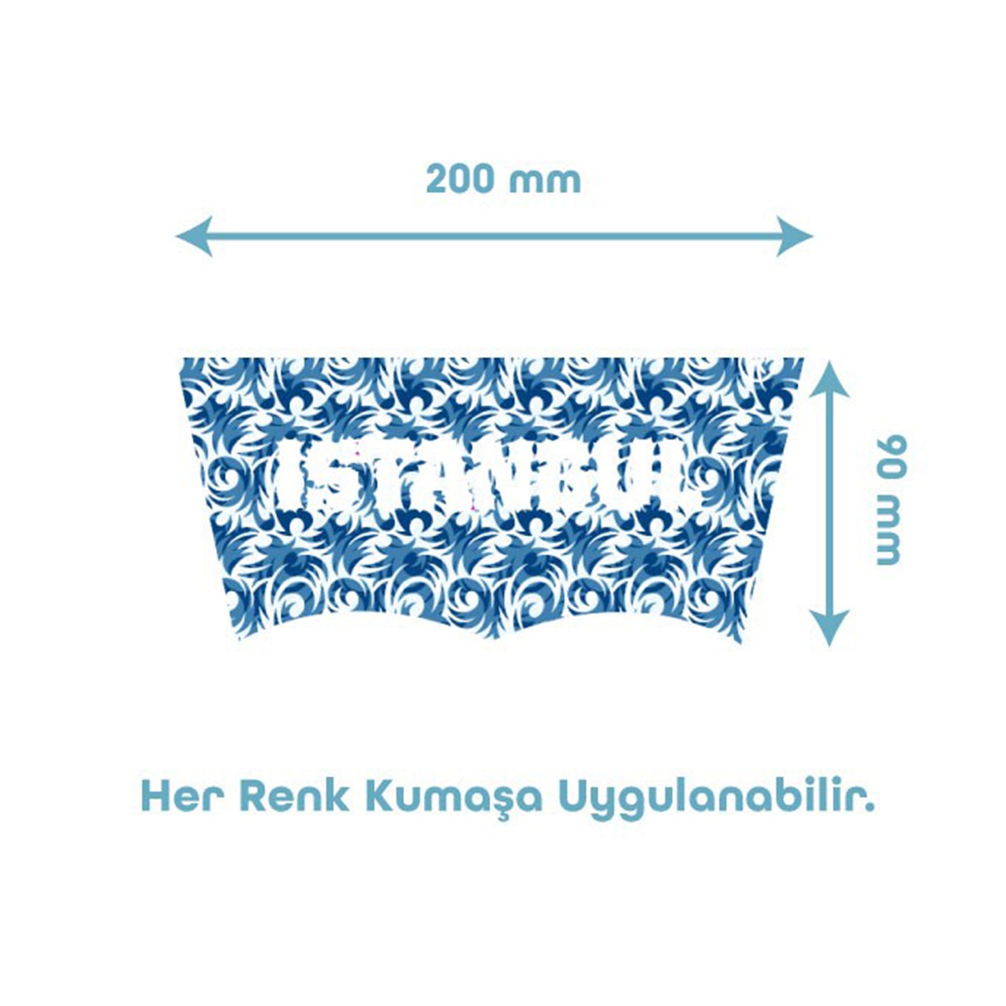 İstanbul Temalı Tekstil Baskı Filmi