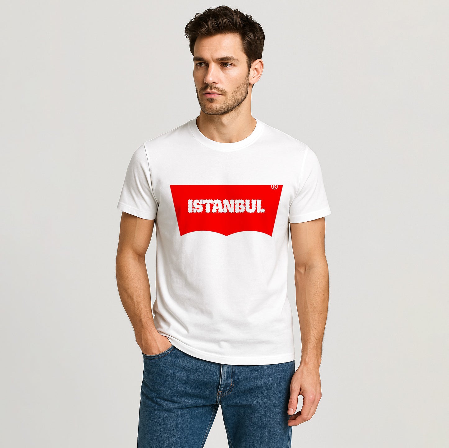 İstanbul Etiket Temalı Tekstil Baskı Filmi