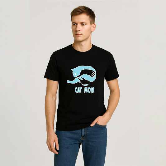 Cat Mom Temalı Tekstil Baskı Filmi
