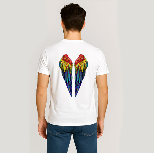 Melek Kanadı Temalı Tekstil Baskı Filmi