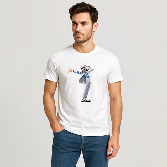 MJ Temalı Tekstil Baskı Filmi