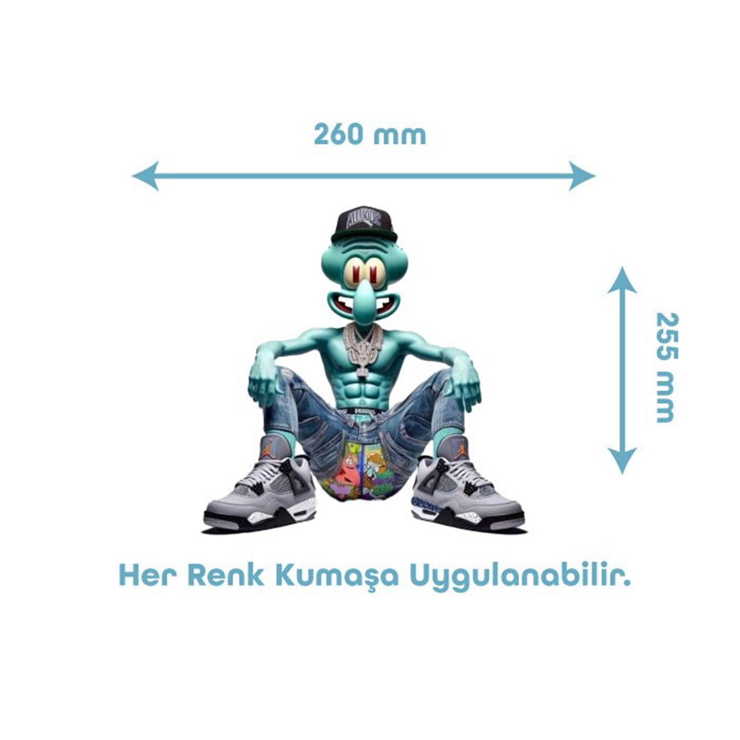 Hip Pop Temalı Tekstil Baskı Filmi