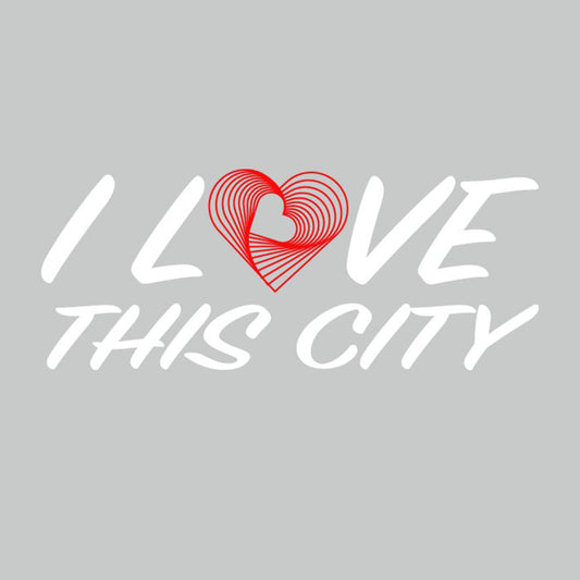 I Love This City Temalı Baskı Filmi