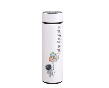 Filtreli Dijital Göstergeli Çelik Termos - 450 mlt