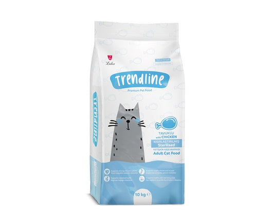 Trendline Adult Tavuklu Kısırlaştırılmış Kedi Maması 10 Kg