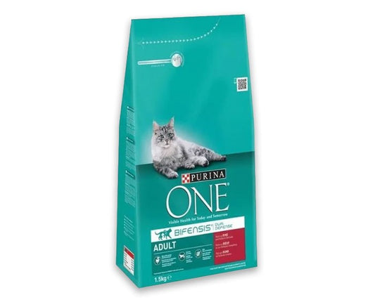 Purina One Sığır Etli Yetişkin Kedi Maması 1.5 Kg